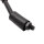 Specchio Destra nero per Honda VT 500 C Shadow 1983 1985-1986