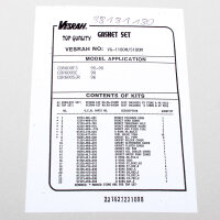 Set completo di guarnizioni motore per Honda CBR 600 F...