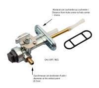 Rubinetto benzina Yamaha DT RD 80 15A-24500-01