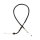 throttle cable open for Honda CBR 1000 F # 1987-1989 # 17910-MM5-000