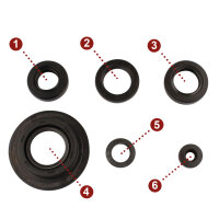 Engine oil seal set for Honda CX 500 C Custom 80-84
