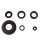 Engine oil seal set for Honda CX 500 C Custom 80-84