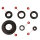 Engine oil seal set for Honda CX 500 C Custom 80-84