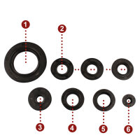 Engine oil seal set for Honda CB 125 K