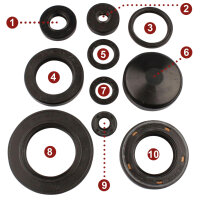 Engine oil seal set for Honda GL 1500 93-94