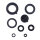 Engine oil seal set for Honda CB 350 Four 73-74