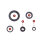 Engine oil seal set for Honda CM CMX 250 C D Rebel 82-87