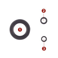 Engine oil seal set for Honda CBR 900 Fireblade RR 92-00