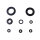  Engine oil seal set for Yamaha RD 250 350 73-79