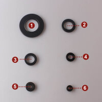 Motor Simmerring Dichtring Set f&uuml;r Yamaha XS 250 360 XS 400 OHC XS 400 SE