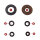 Engine oil seal set for Yamaha XV 1000 TR1 81-84