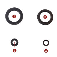 Engine oil seal set for Yamaha XJ 900 S 98-01