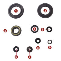 Engine oil seal set for Yamaha RD 350 73-75 RD 400 76-79