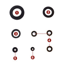 Jeu de joints dhuile moteur pour Kawasaki Z 900 Z1 900...