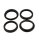 Fork seal set 48/ 58,1/ 8,5-10,5 mm FSD-061 for Kawasaki Yamaha