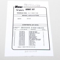 Ensemble complet de joints moteur pour Honda GB 500...