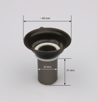 Carburetor diaphragm gas slide VCC-238 for Yamaha SRX TT...