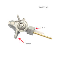Rubinetto del carburante FPC-202 per Yamaha DT FS1G RD TY...