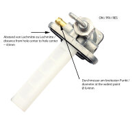 Benzinhahn Kraftstoffhahn FPC-307 f&uuml;r Suzuki GR GS...