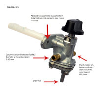 Benzinhahn Kraftstoffhahn FPC-312 f&uuml;r Suzuki GSX 600...