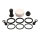 Kit de r&eacute;paration &eacute;trier de frein pour Honda CBF 1000 VFR 800 43353-MG9-006