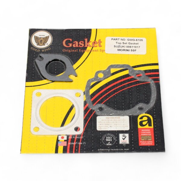 Topend Cylinder Gasket Set for Aprilia Italjet Malaguti Suzuki 50 Derbi 25