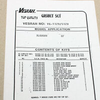 Topend Cylinder Gasket Set for Honda XL 600 V Transalp...