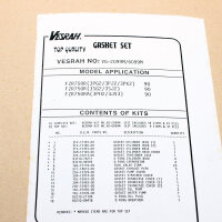 Topend Cylinder Gasket Set for Yamaha FZR 750 R OW01...