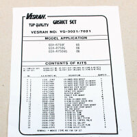 Juego de juntas de cilindro para Suzuki GSX-R 750 (GR75A)...
