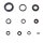 Engine oil seal set for Yamaha YZ 250 1998