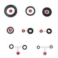 Juego de sellos de aceite de motor para Yamaha YZ 250 99-00