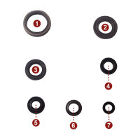 Engine oil seal set for Suzuki RM 80 X 90-99