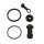 Kit r&eacute;paration &eacute;trier de frein BCR-306 pour Suzuki DR 350 # 1990-1996