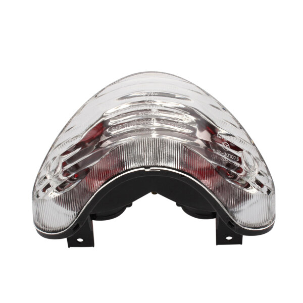 Clear glass taillight for Suzuki SV 650 S TL 1000 S R 