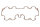 Valve cover gasket for Honda CB 750 # 69-78 # 12391-300-040