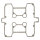 Joint de couvercle de soupape pour Suzuki GS 400 # 77-83 # 11173-44004