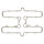 Junta De Tapa De V&aacute;lvulas para Kawasaki GPZ GT ZX 750 Z 650 750 # 11009-1274