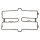 Joint de couvercle de soupape p. Kawasaki GPX GPZ ZL 600 # 11009-1497 11009-1498