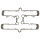 Joint de couvercle de soupape pour Kawasaki ZR 750 Zephy # 91-99 # 11060-1306