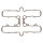 Joint de couvercle de soupape p. Kawasaki Z 400 500 550 # 11060-1582 11009-1058
