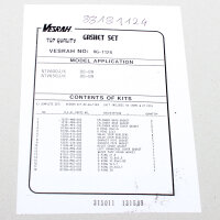 Set completo di guarnizioni motore per Honda NTV 650...