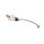 Leva freno con regolatore alluminio argento per Honda CBR 600 RR # 03-06