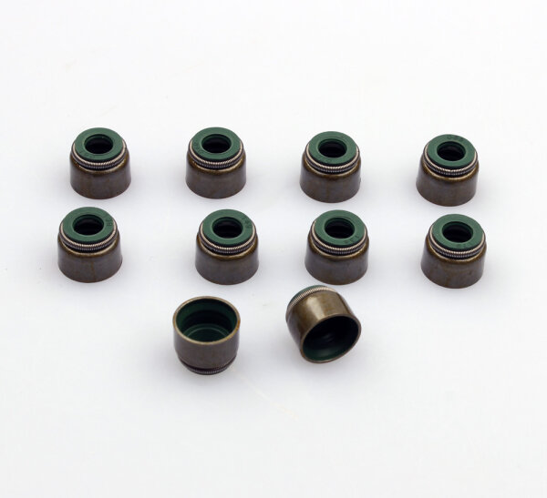 Valve stem seal for Kawasaki EN ER GPZ GTR KFX KLE KLF KLR KLX KVF KX Z ZL 92049-1062